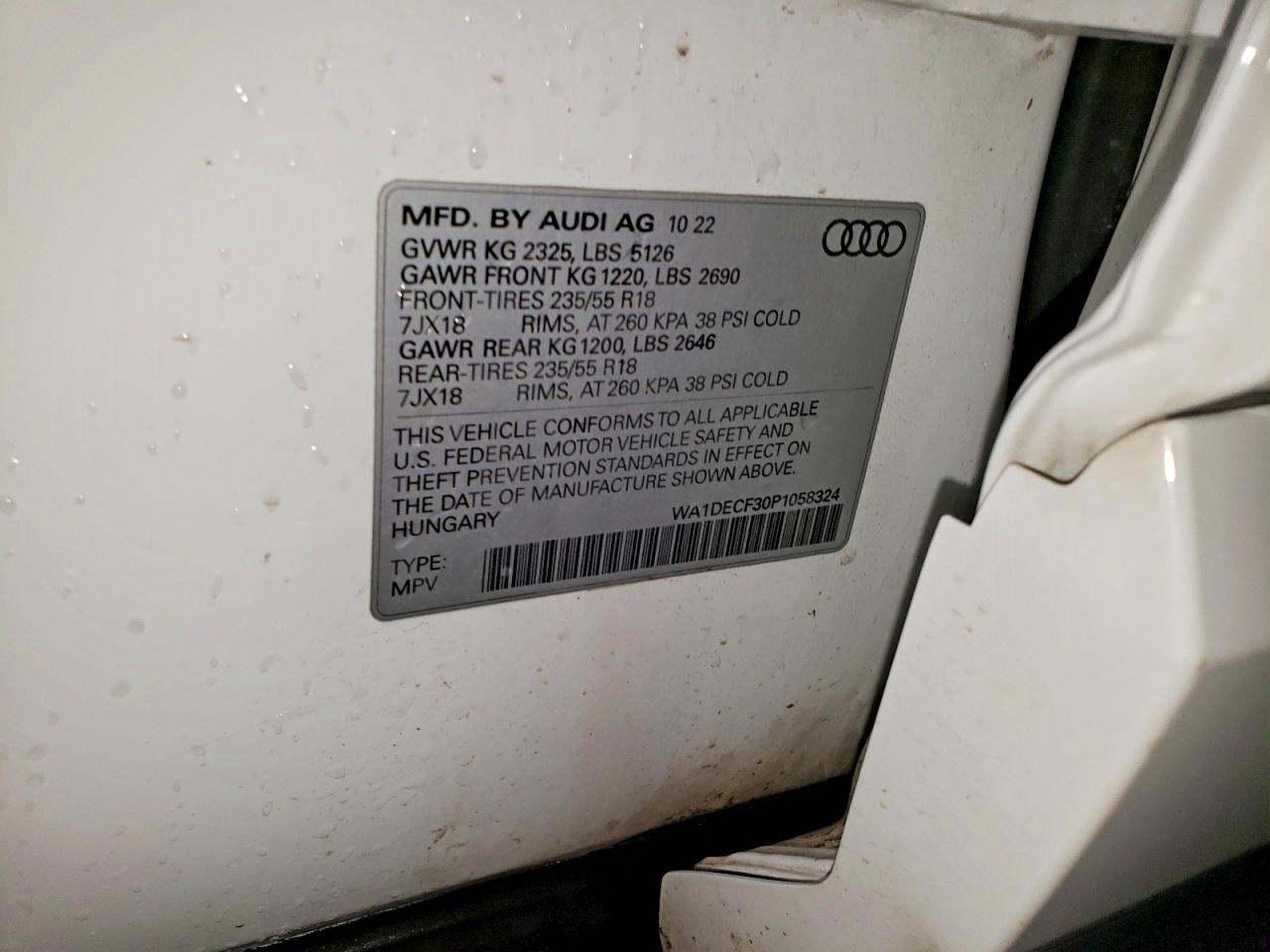 2023 AUDI Q3