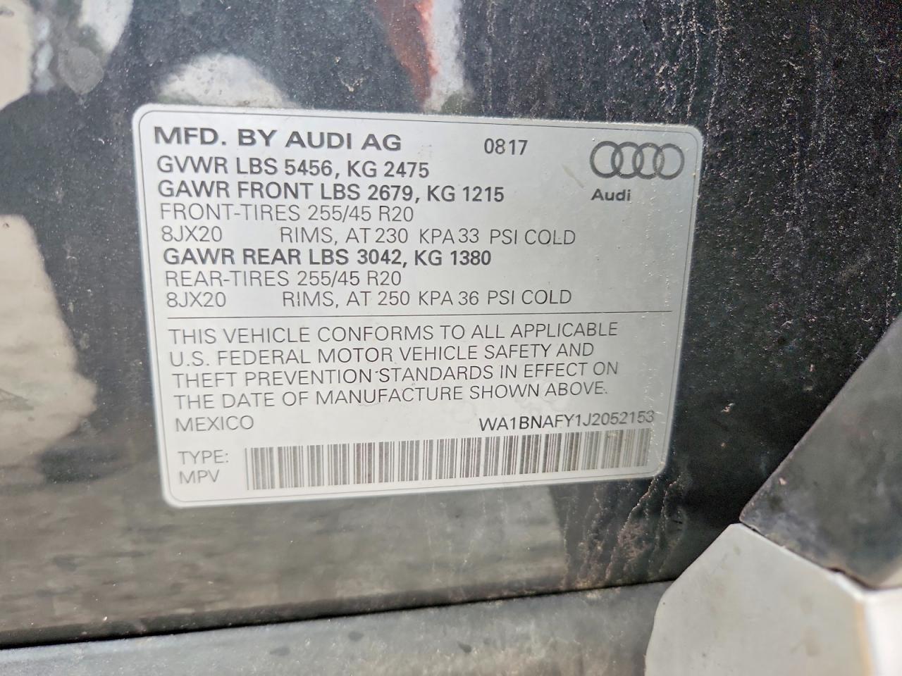 2018 AUDI Q5