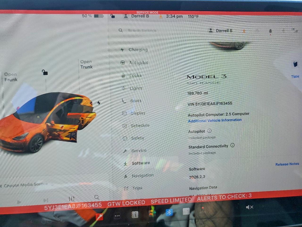2018 TESLA MODEL 3