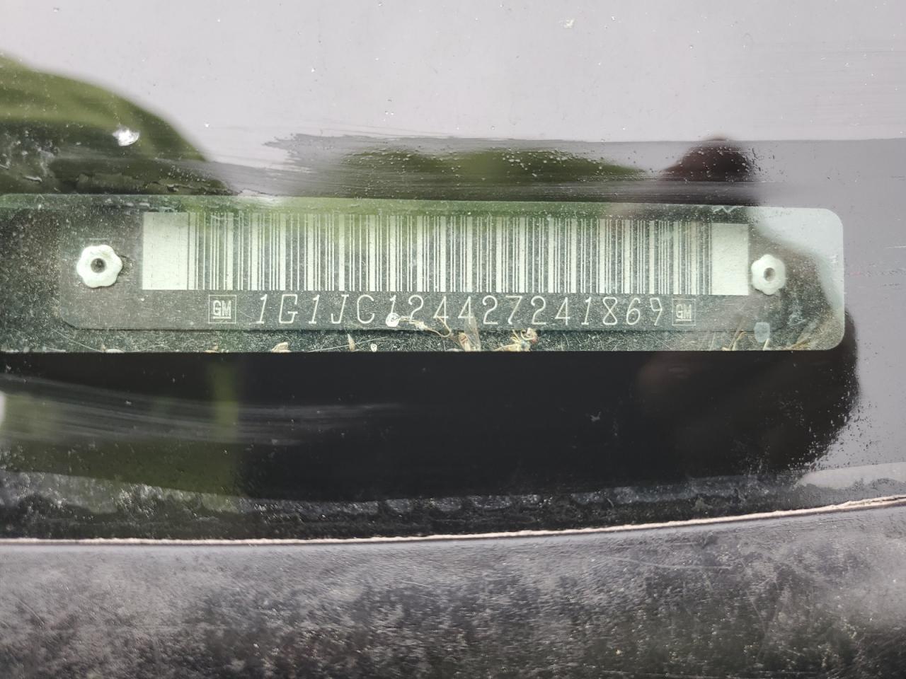 2002 CHEVROLET Cavalier