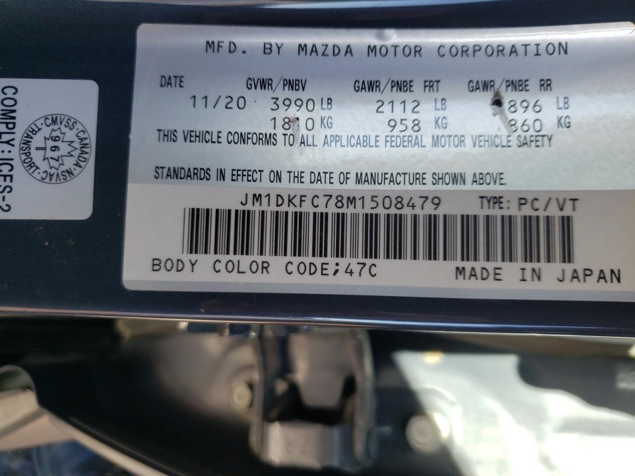 2021 MAZDA CX-3