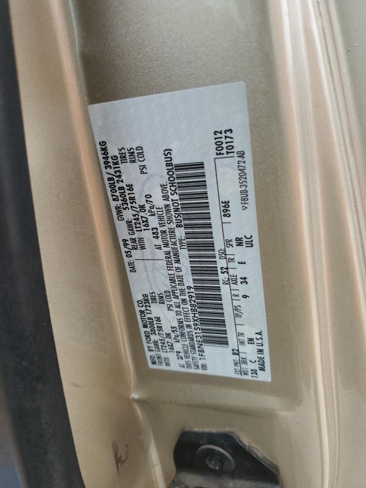 1999 FORD Econoline E350