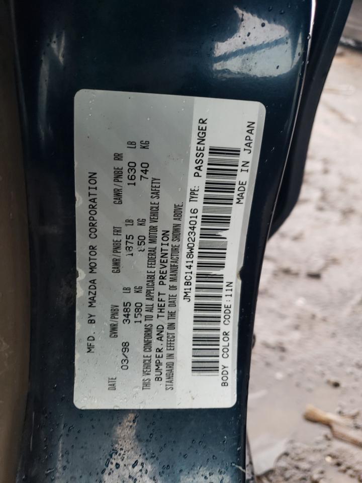 1998 MAZDA Protege