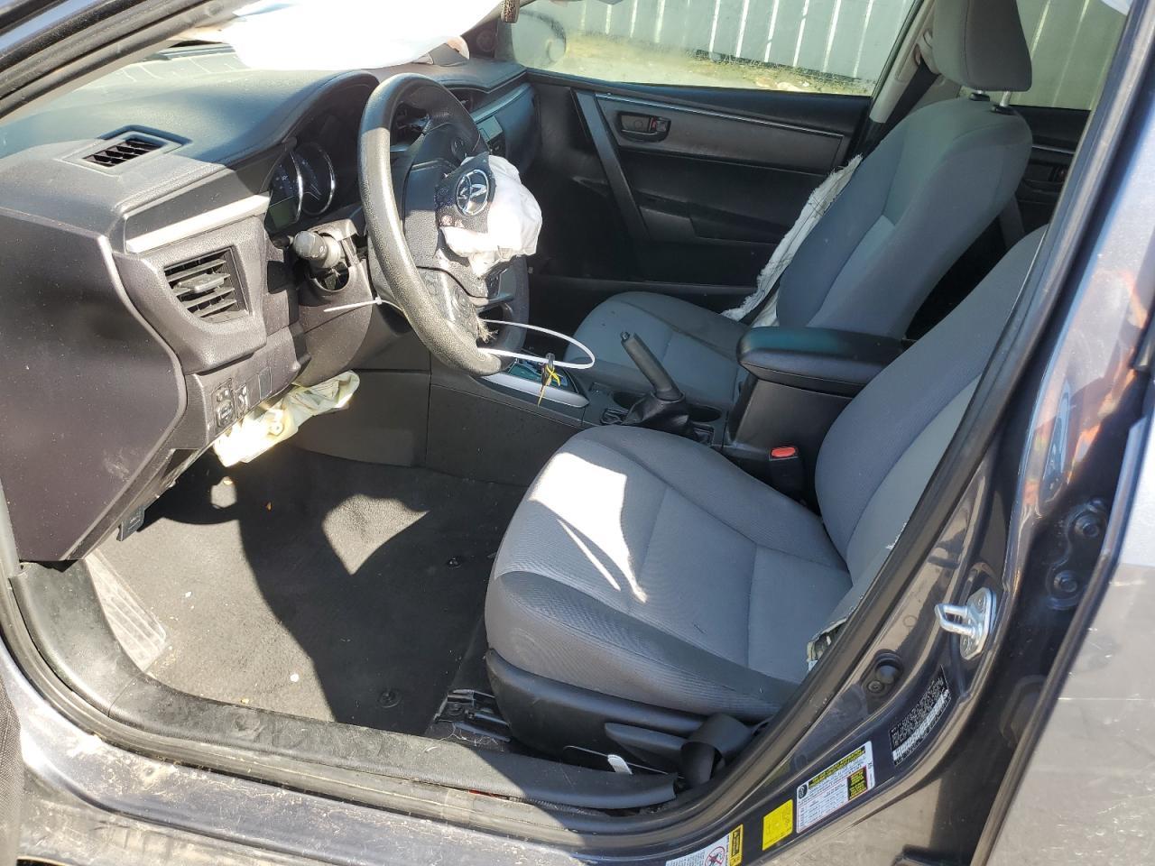 2016 TOYOTA COROLLA