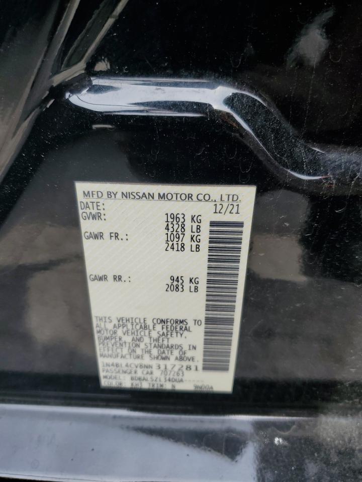 2022 NISSAN ALTIMA