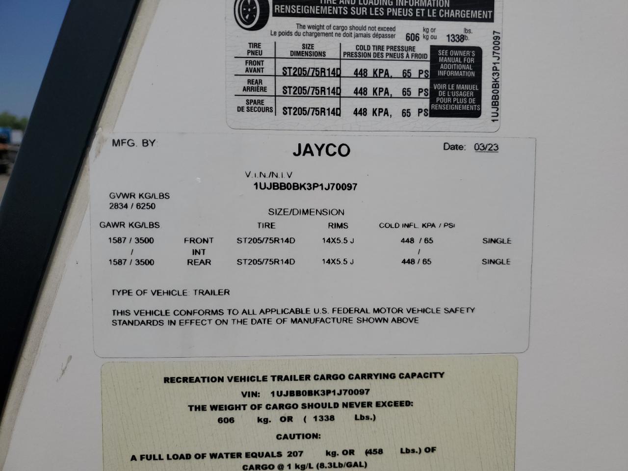 2023 JAYCO Jayfe19mrk
