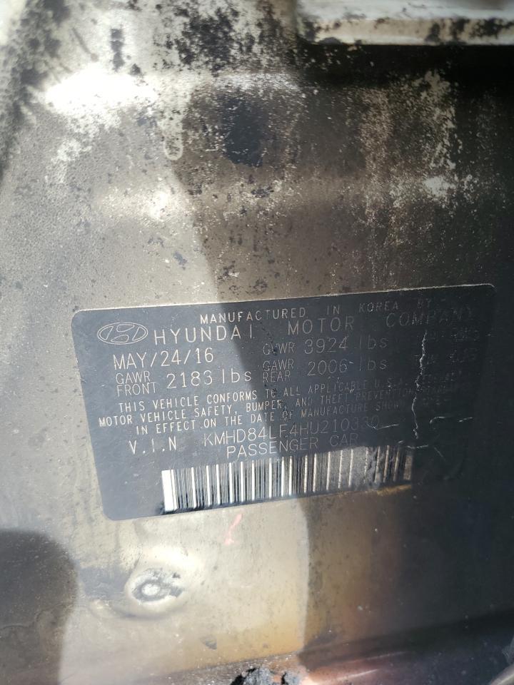 2017 HYUNDAI ELANTRA