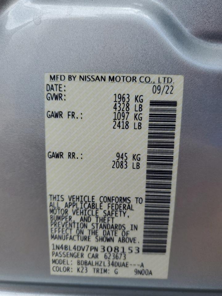 2023 NISSAN ALTIMA