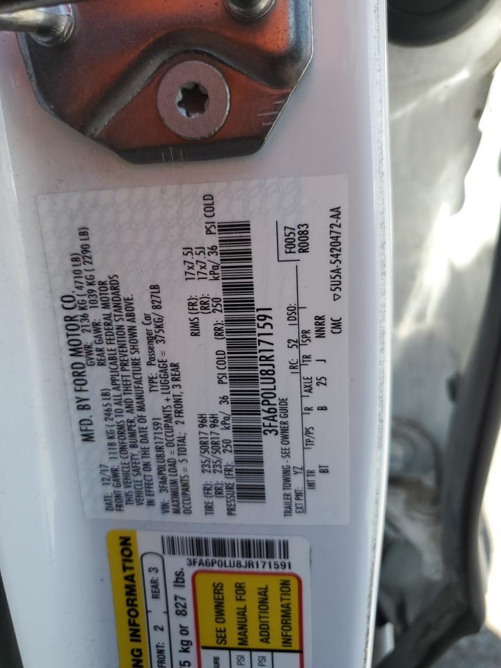 2018 FORD FUSION