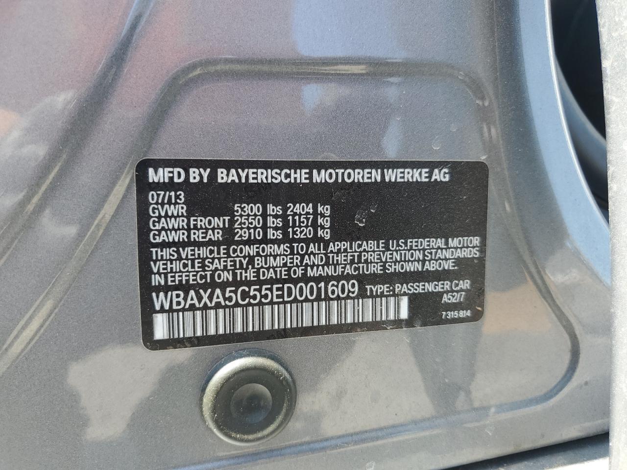 2014 BMW 5 series