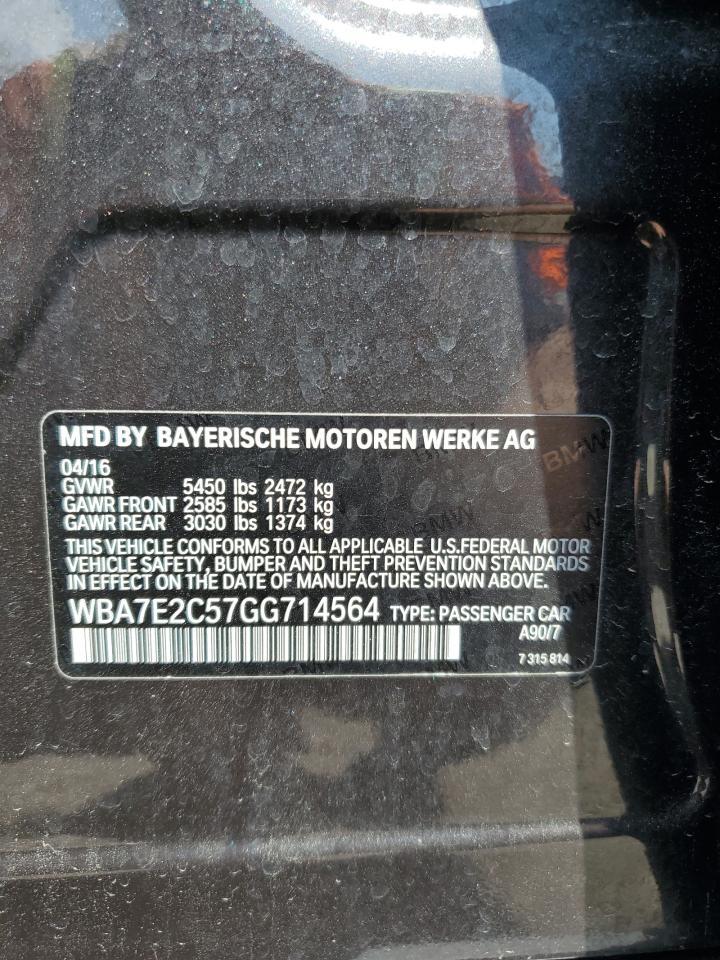 2016 BMW 7 series