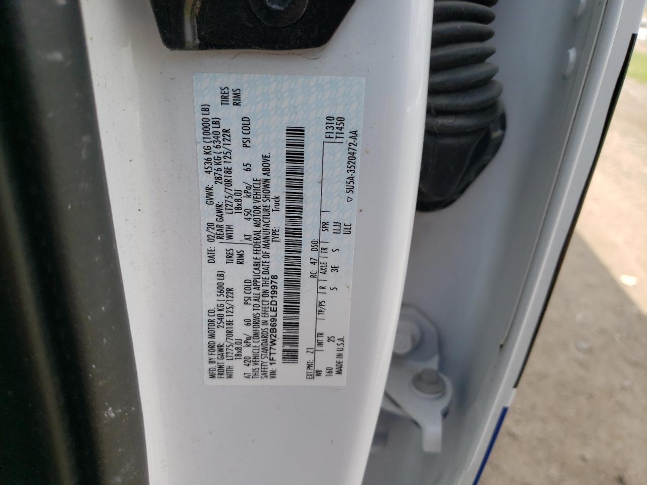 2020 FORD F-250