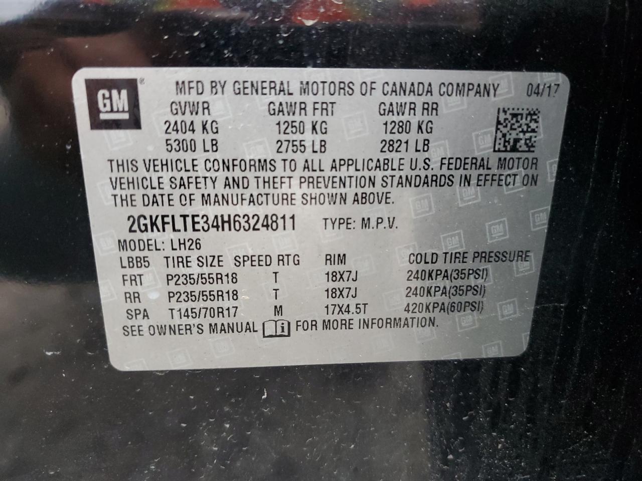 2017 GMC Terrain