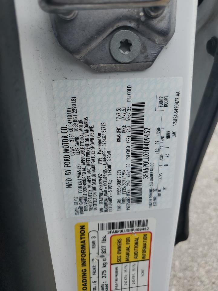 2017 FORD FUSION