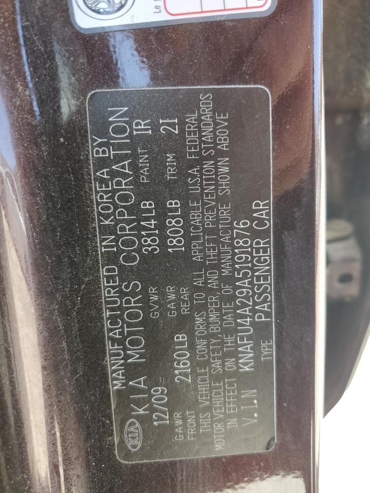 2010 KIA FORTE