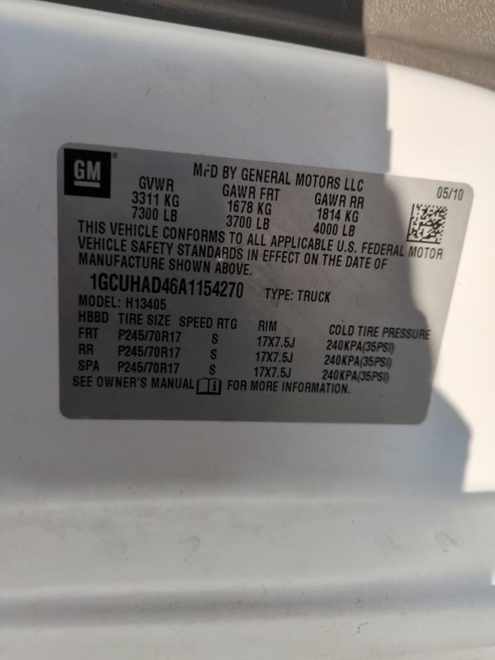 2010 CHEVROLET EXPRESS 2500