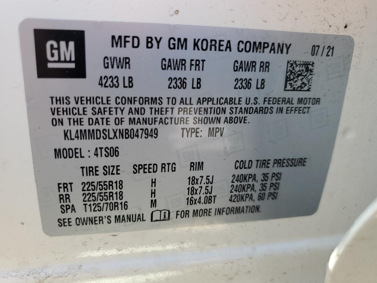 2022 BUICK Encore GX