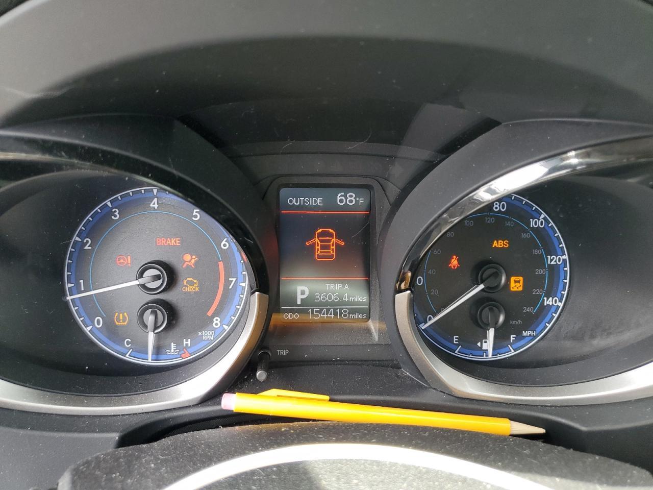 2014 TOYOTA COROLLA