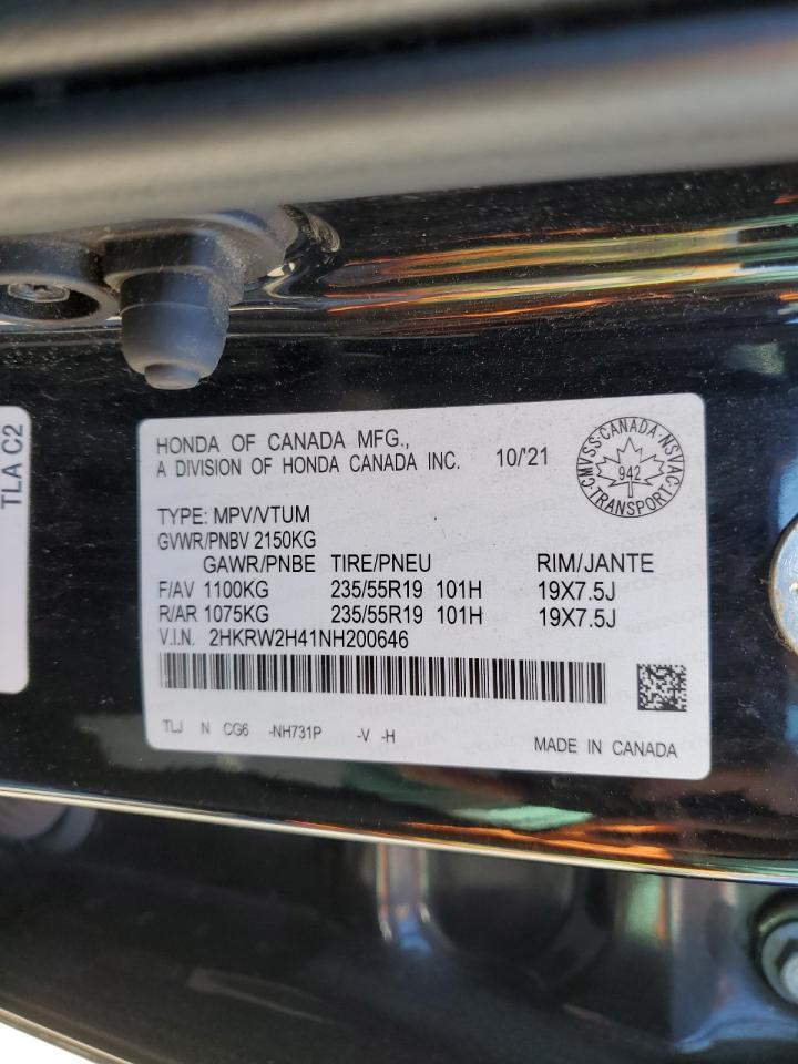 2022 HONDA CR-V