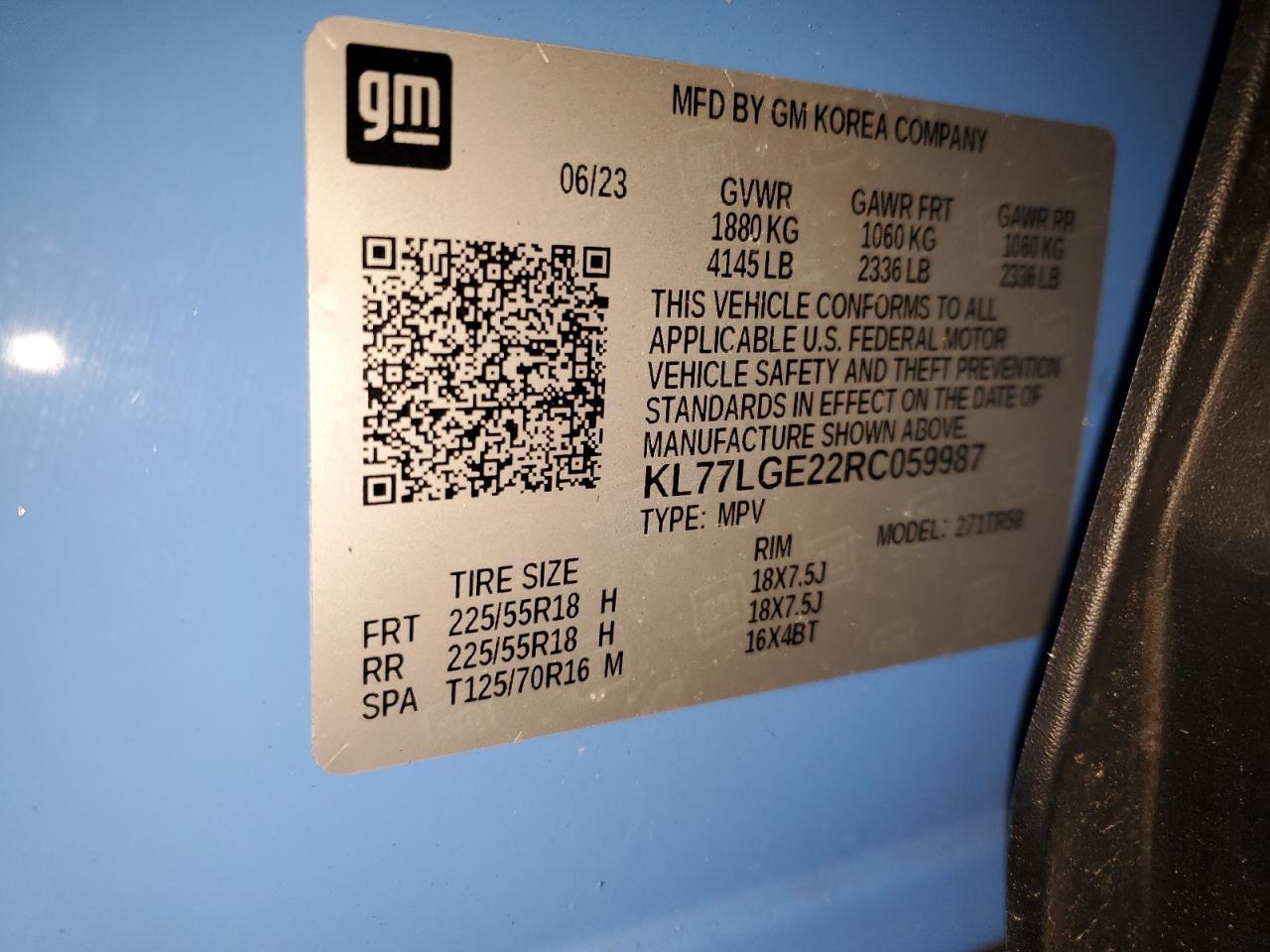 2024 CHEVROLET TRAX
