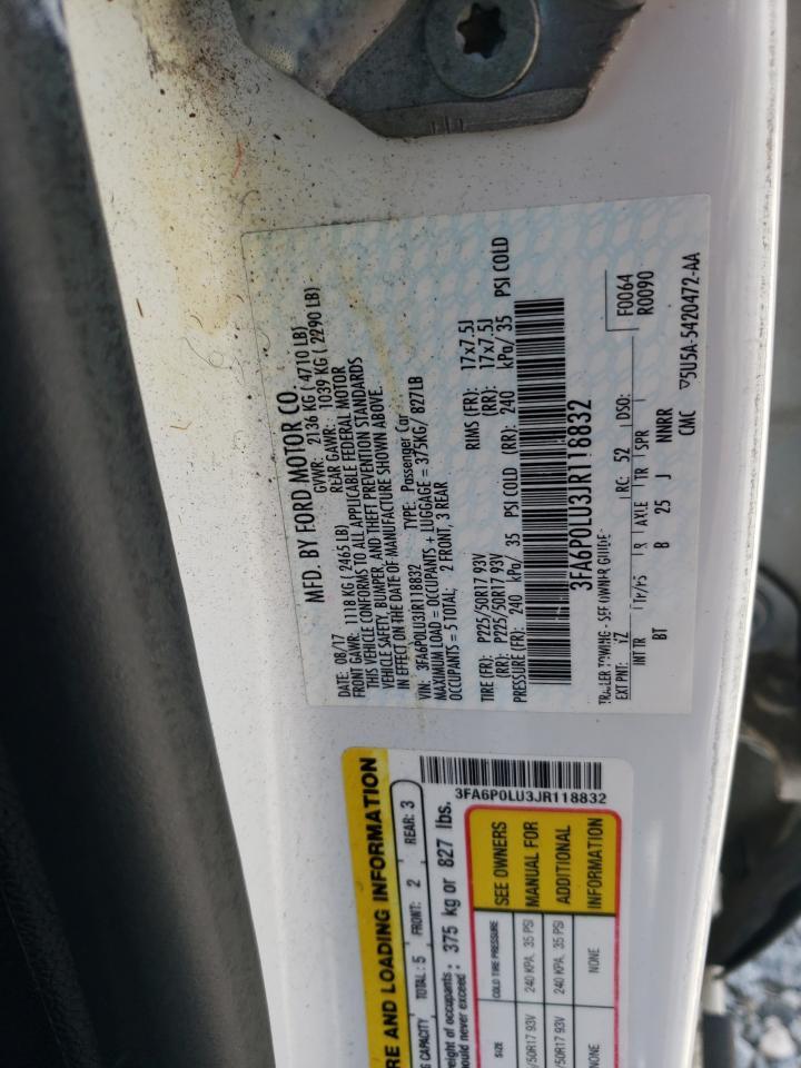 2018 FORD FUSION