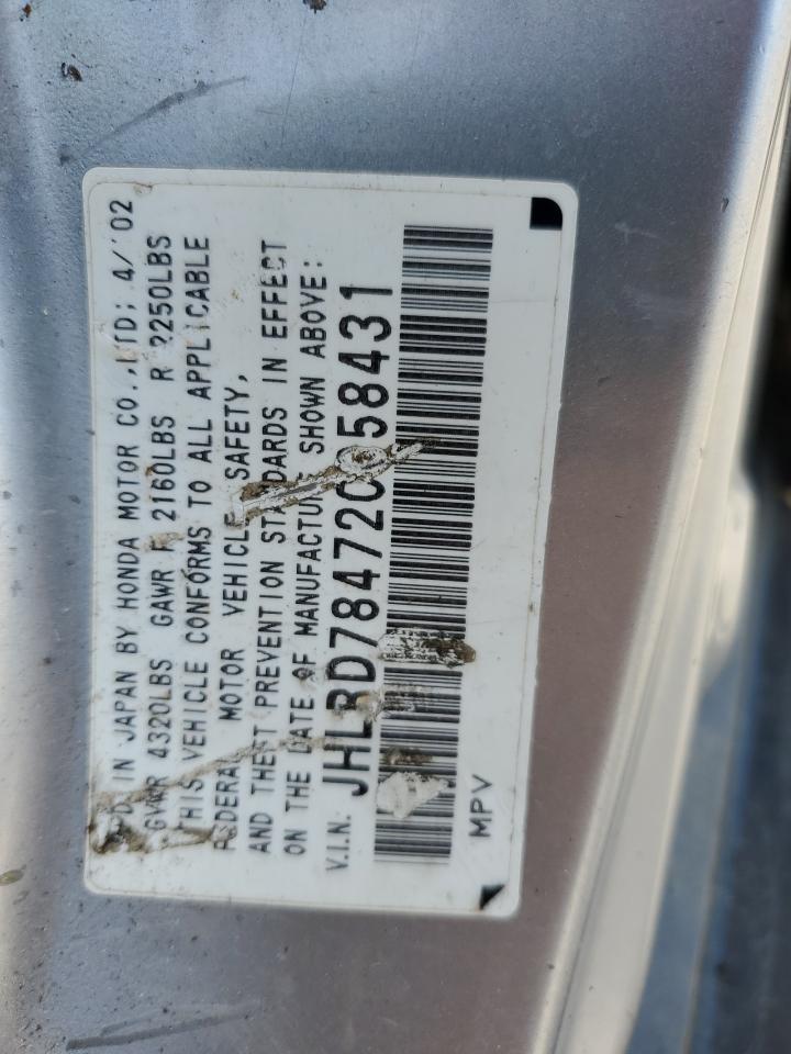 2002 HONDA CR-V