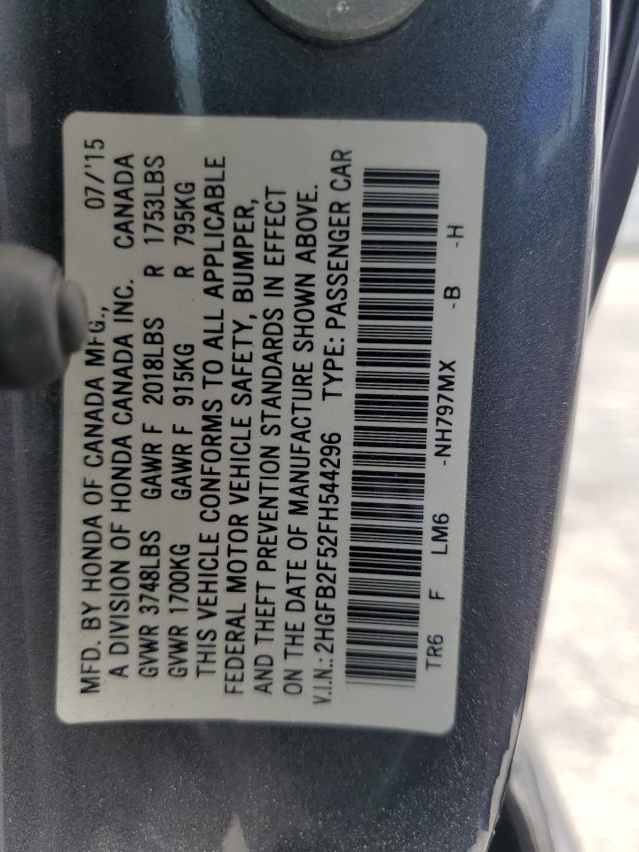 2015 HONDA CIVIC