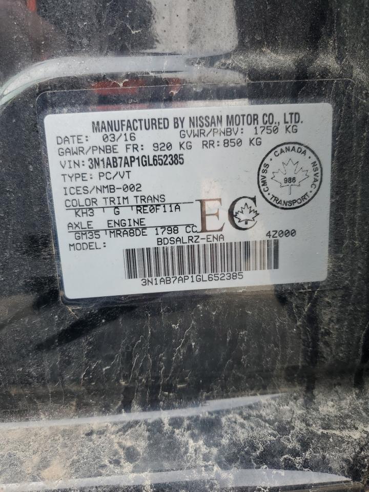 2016 NISSAN SENTRA