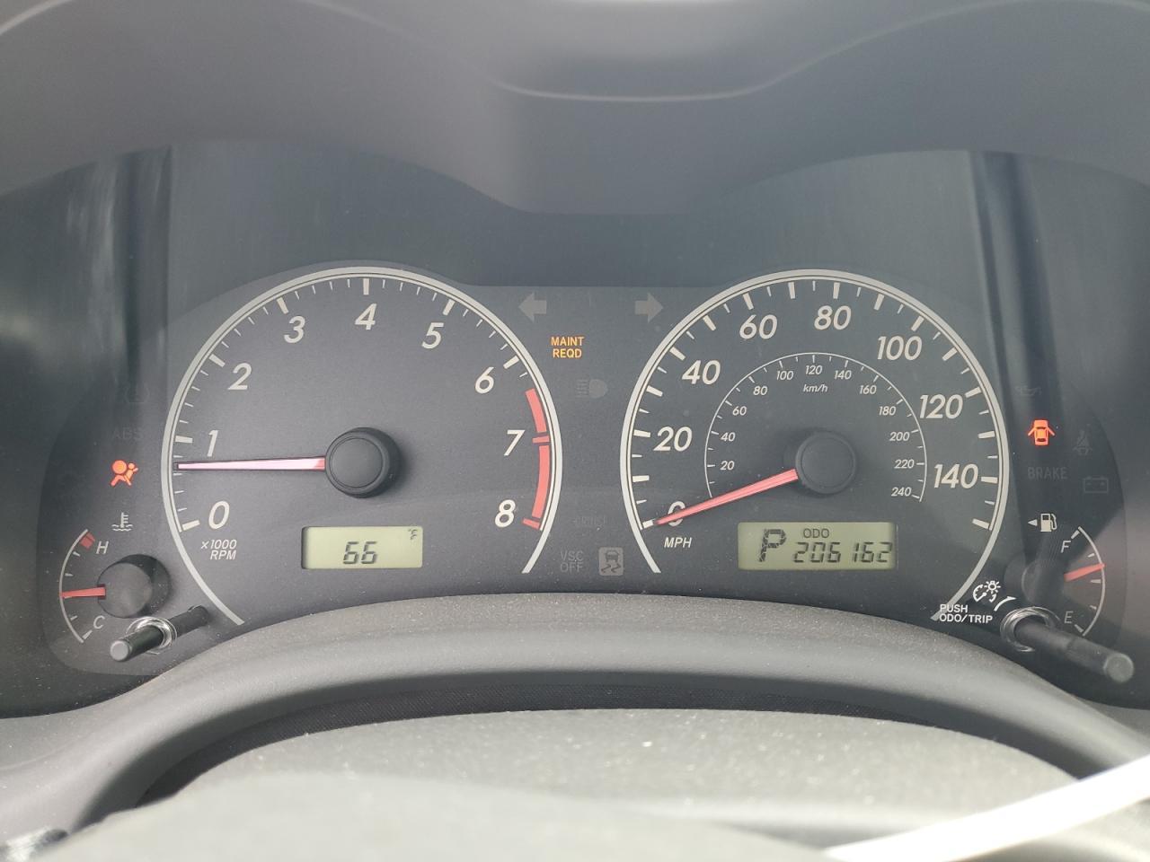 2010 TOYOTA COROLLA