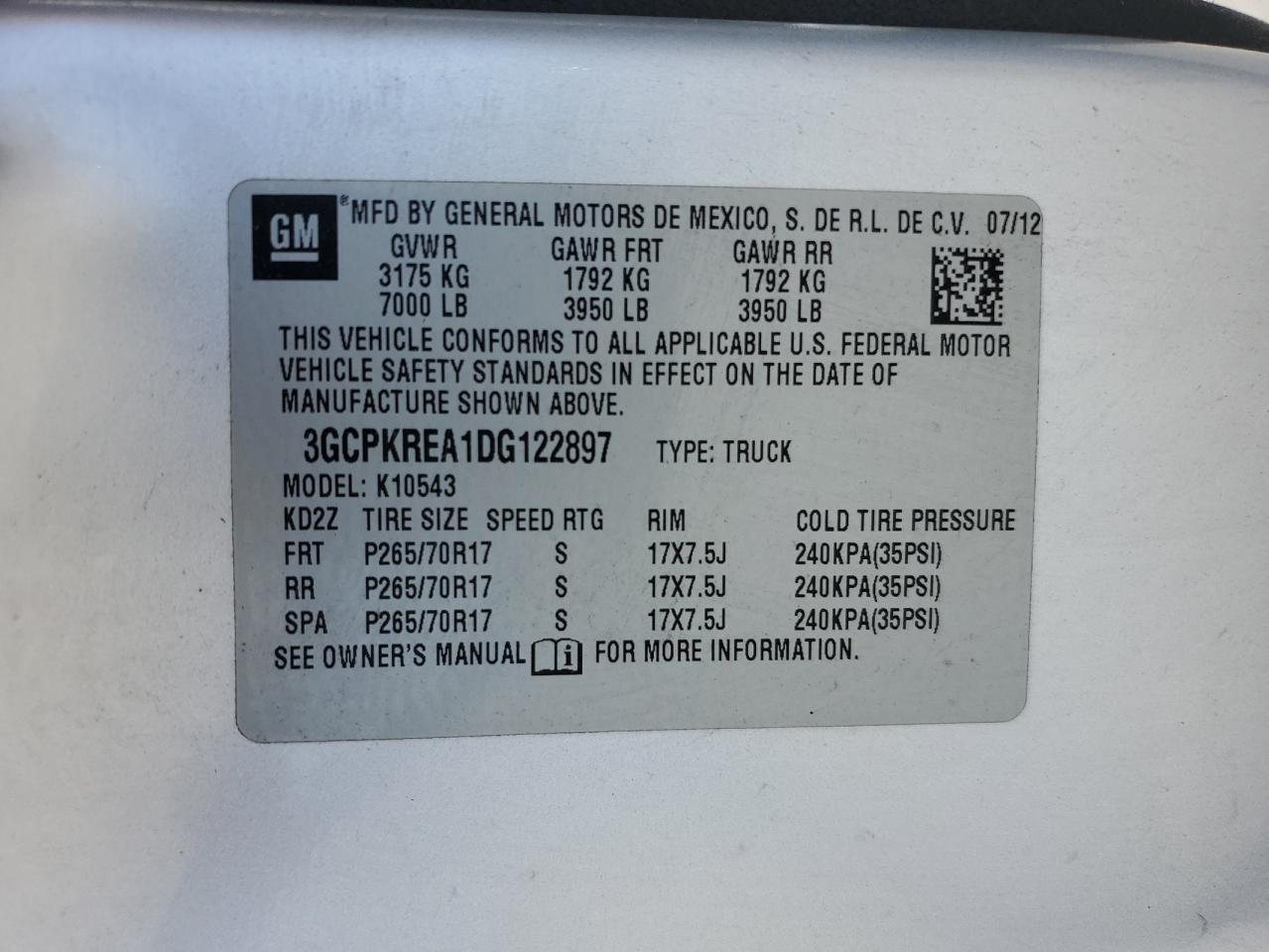 2013 CHEVROLET Silverado