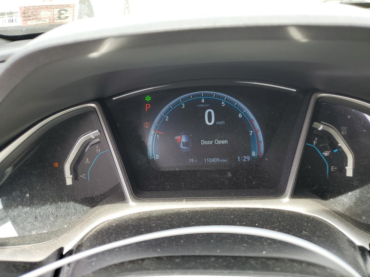 2016 HONDA CIVIC