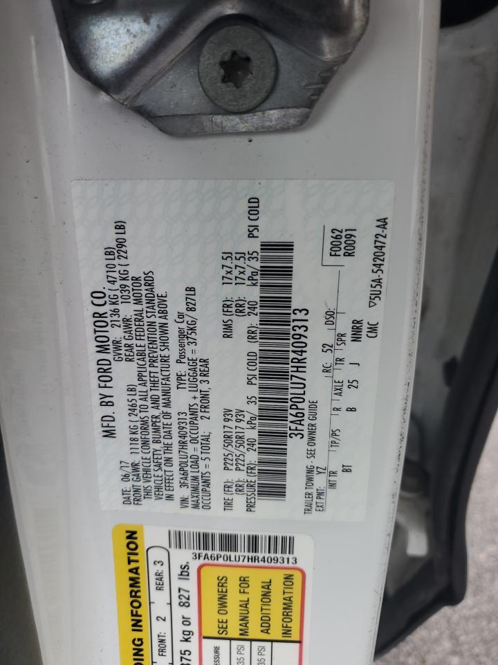 2017 FORD FUSION