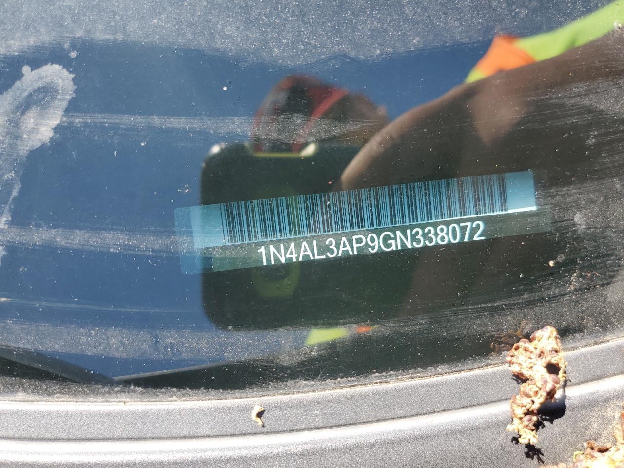 2016 NISSAN ALTIMA