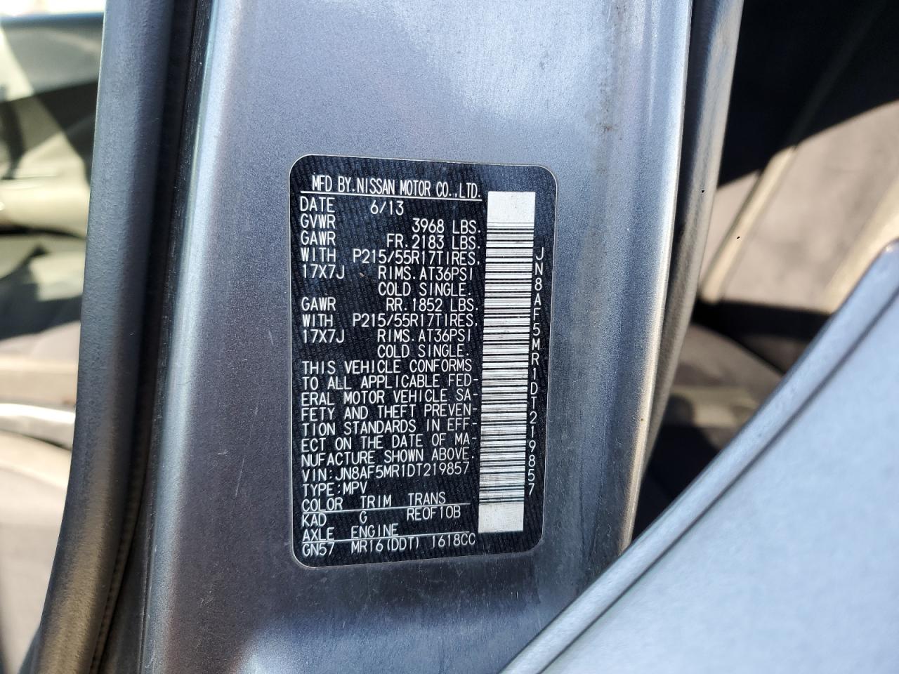 2013 NISSAN Juke