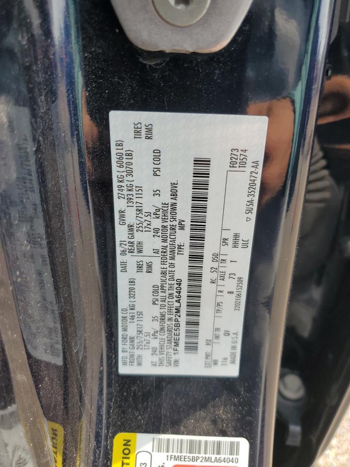 2021 FORD Bronco