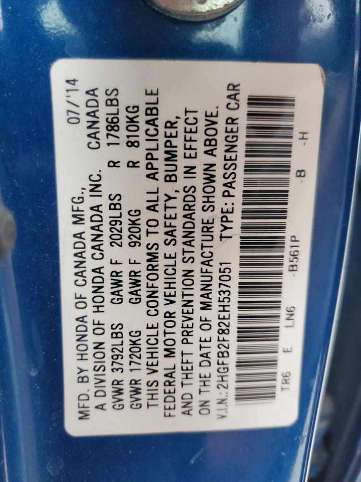 2014 HONDA CIVIC