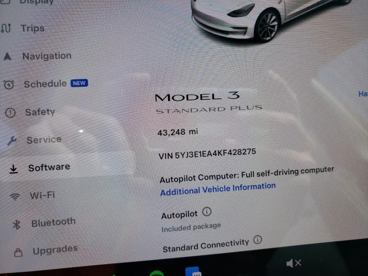 2019 TESLA MODEL 3