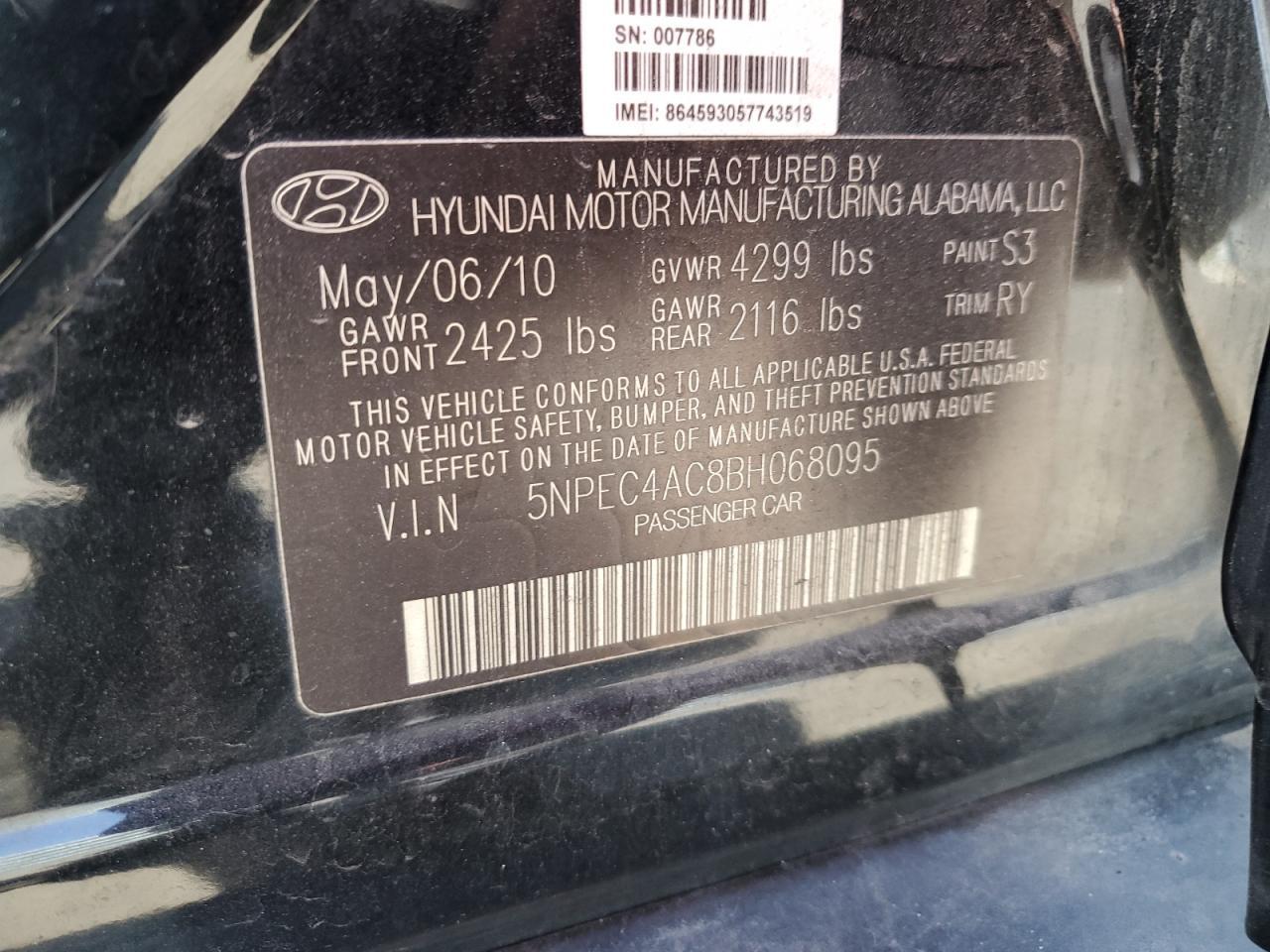 2011 HYUNDAI SONATA