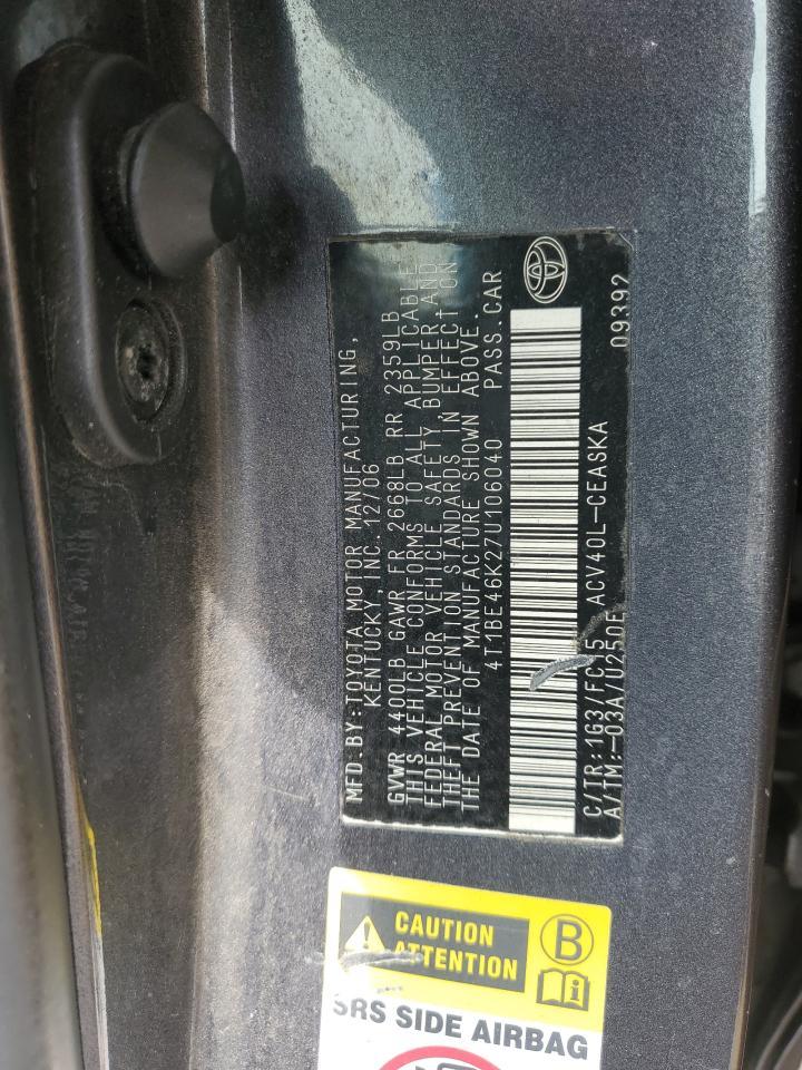 2007 TOYOTA CAMRY