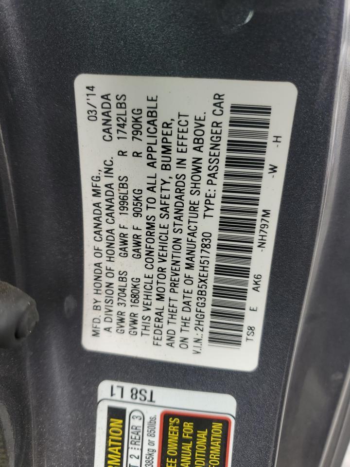 2014 HONDA CIVIC