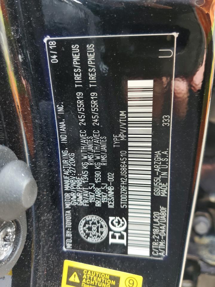 2018 TOYOTA HIGHLANDER