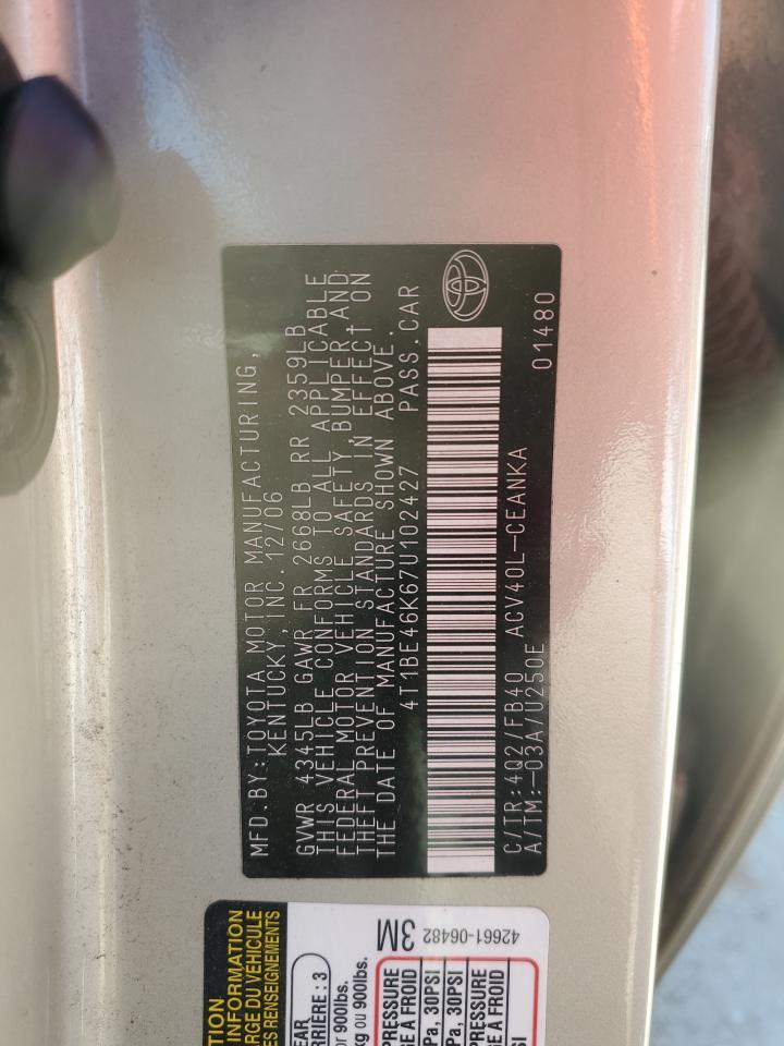 2007 TOYOTA CAMRY