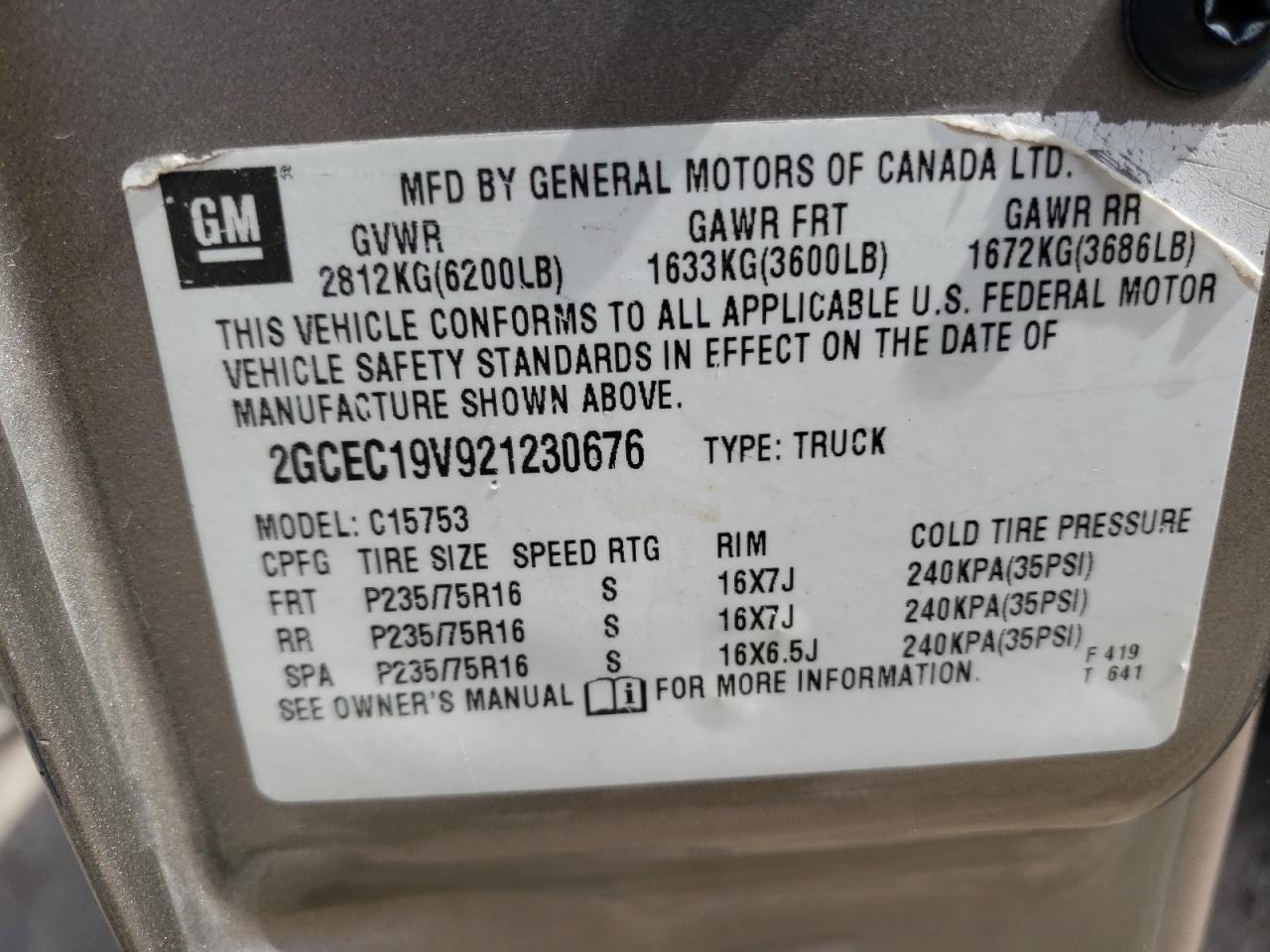 2002 CHEVROLET Silverado