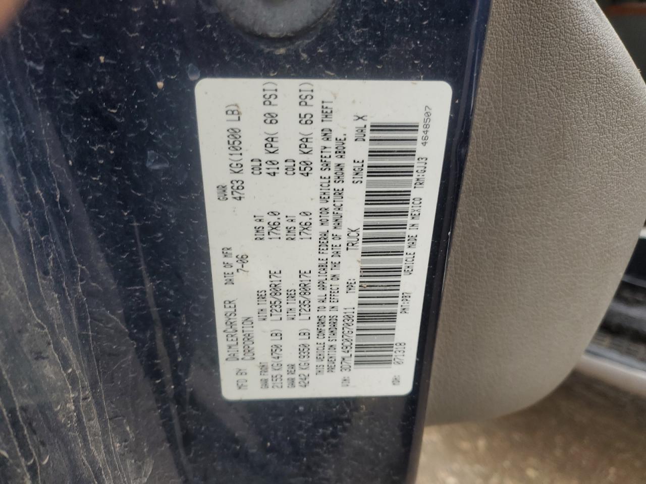 2007 DODGE Ram 3500