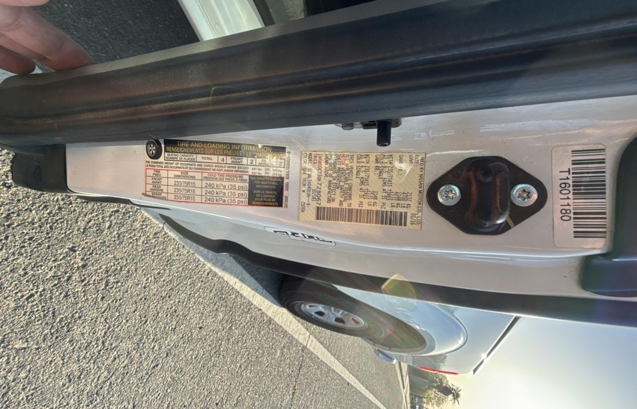 2016 NISSAN Frontier