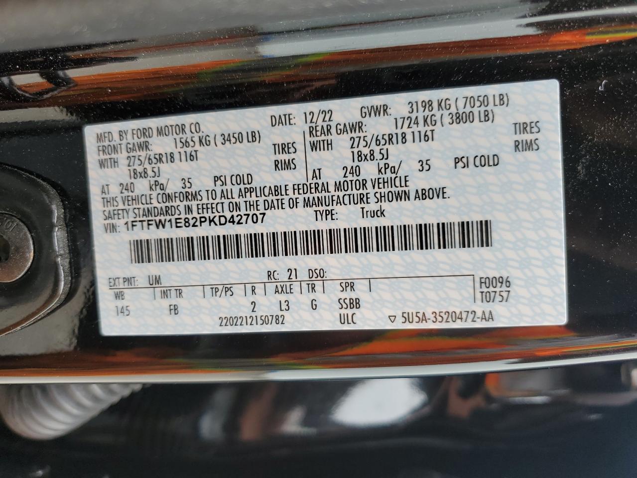 2023 FORD F-150