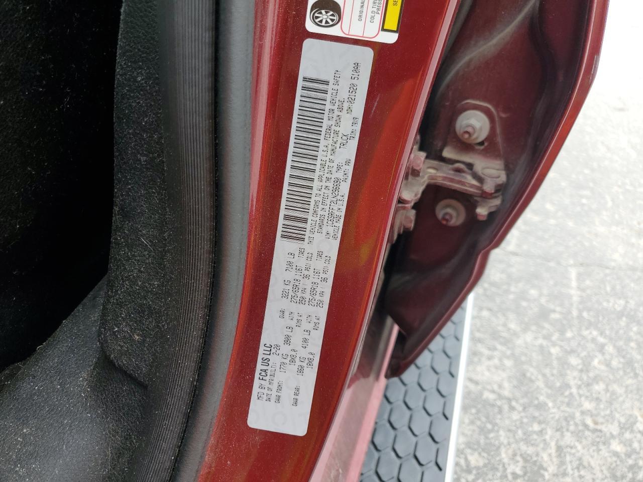 2020 RAM 1500