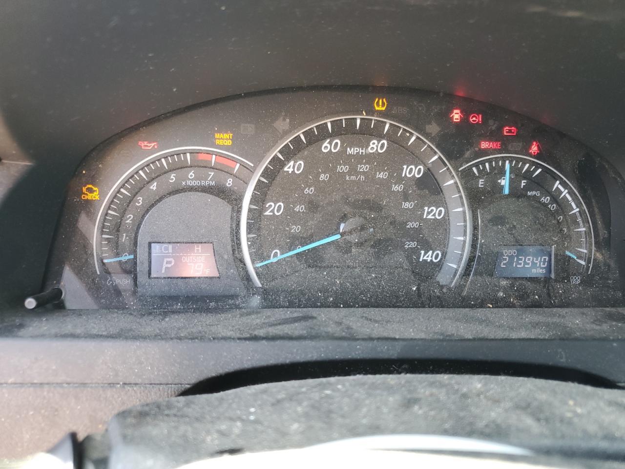 2012 TOYOTA CAMRY