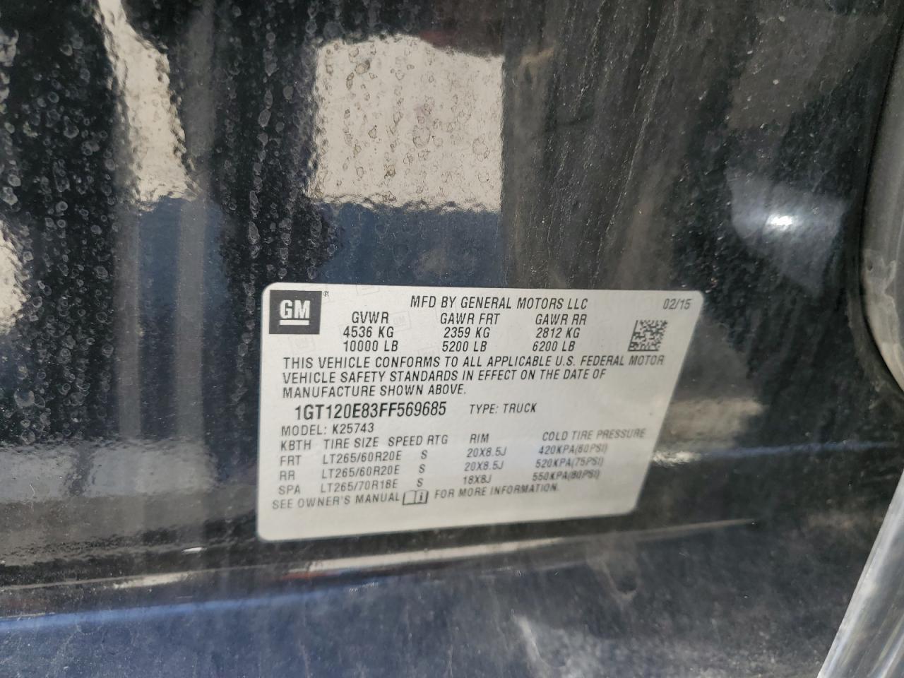 2015 GMC Sierra