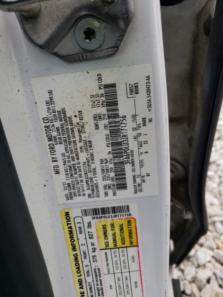 2018 FORD FUSION